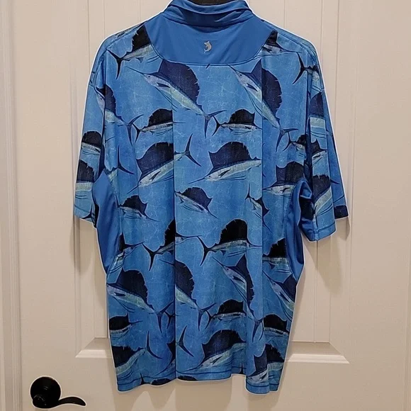 Reel Legends Reel-Tec Activewear/Sportswear Polo Shirt Size XXL - Picture 4 of 7